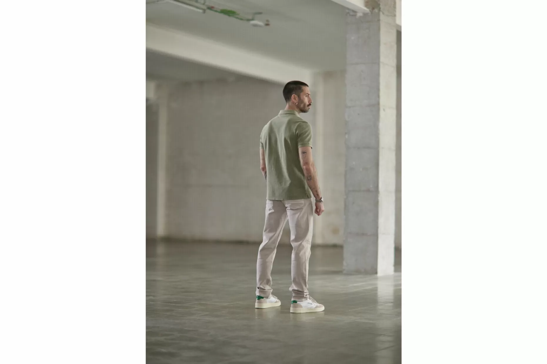 Freeman T Porter Tadley Icon Straight Polo Shirt Man, Dusky Green Discount
