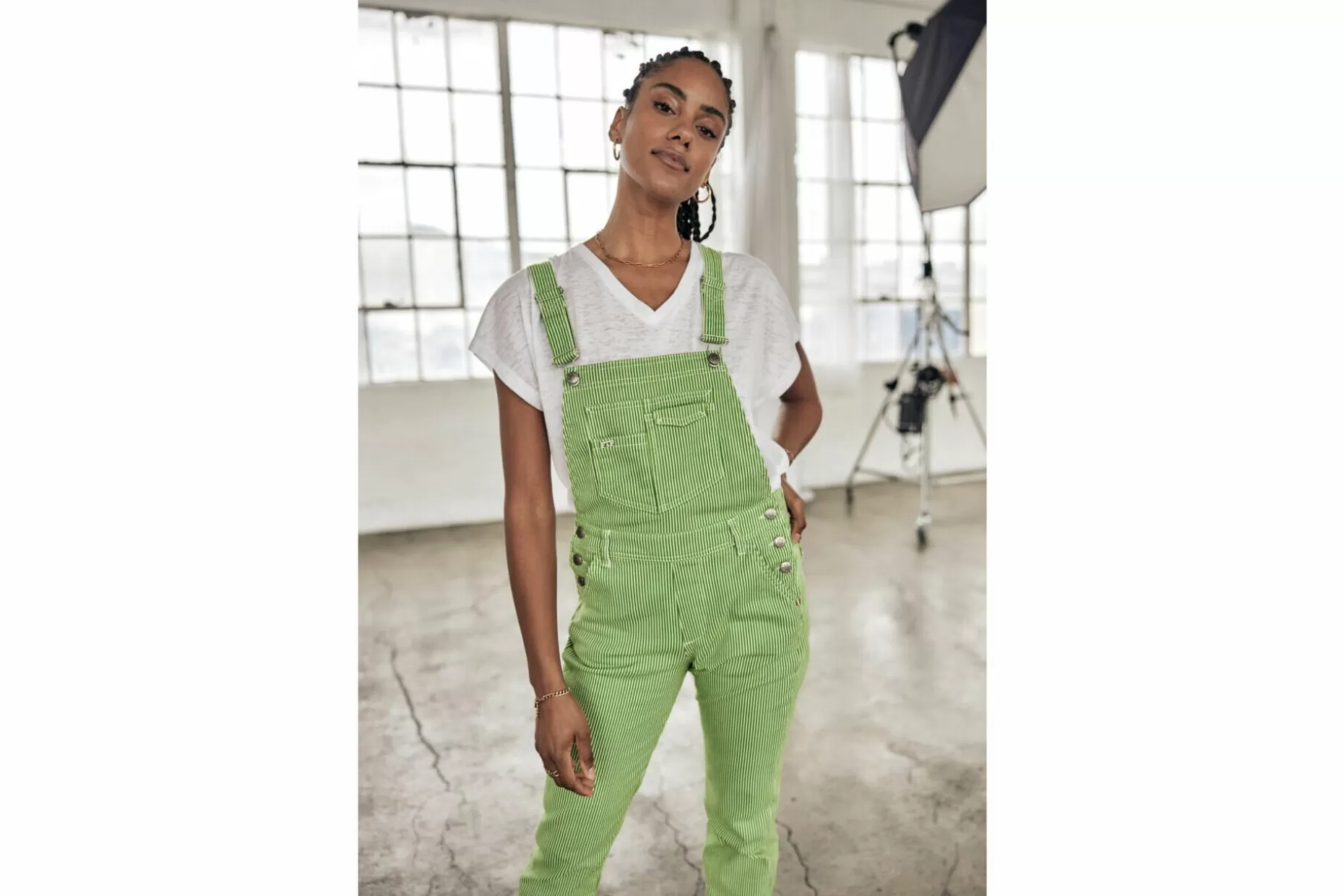 Freeman T Porter Tara Janeiro Striped Dungaree Woman, Original Online