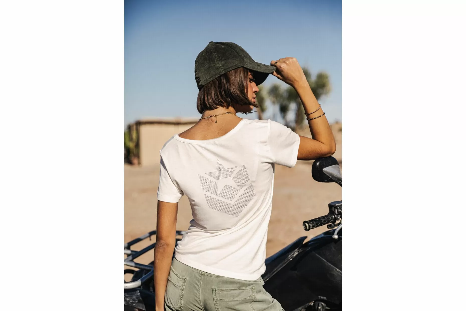 Freeman T Porter Tarissa Icon Straight T-Shirt Woman, White Cheap