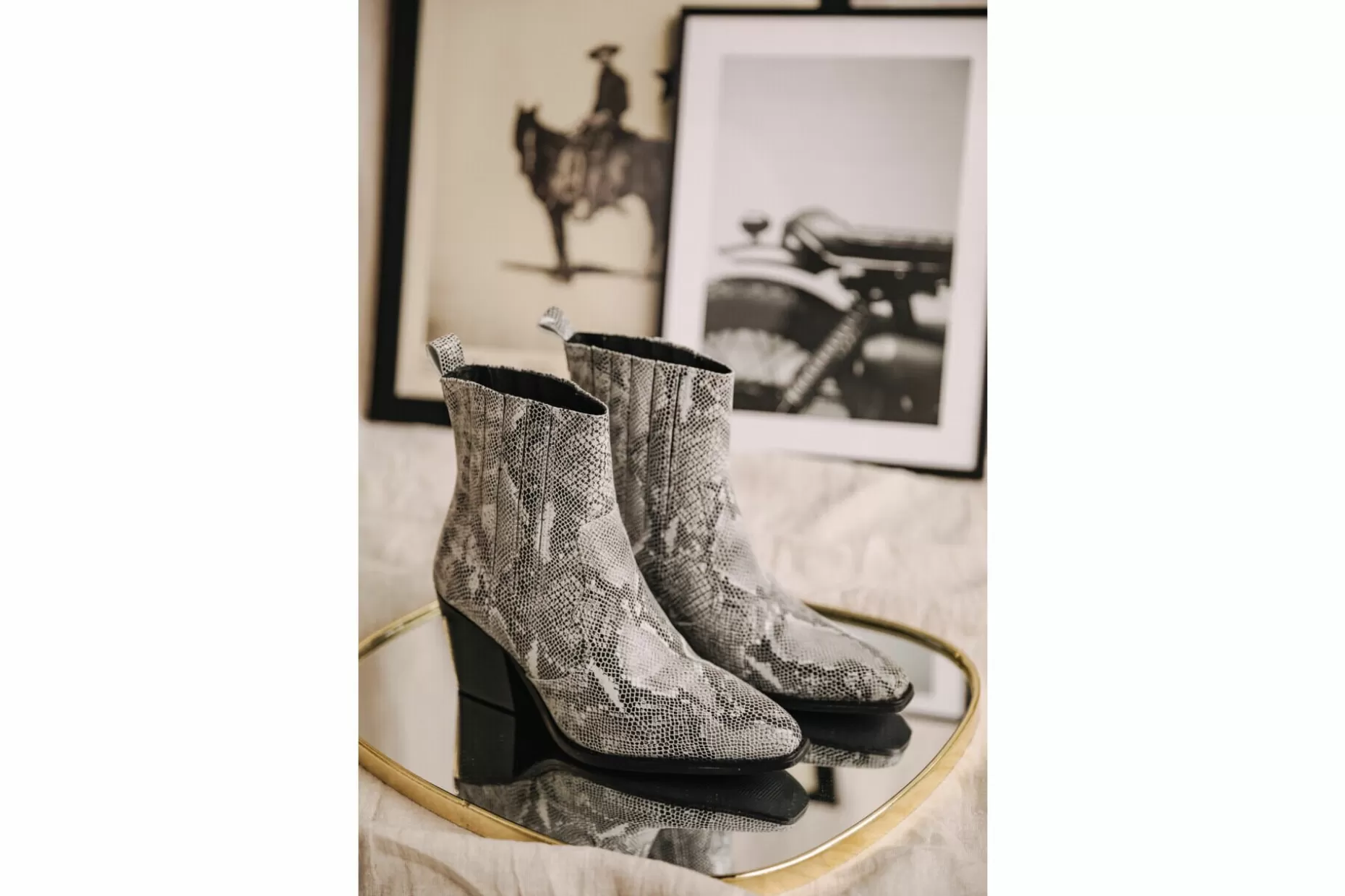 Freeman T Porter Teresa Phyton Boots Woman, Grey Outlet