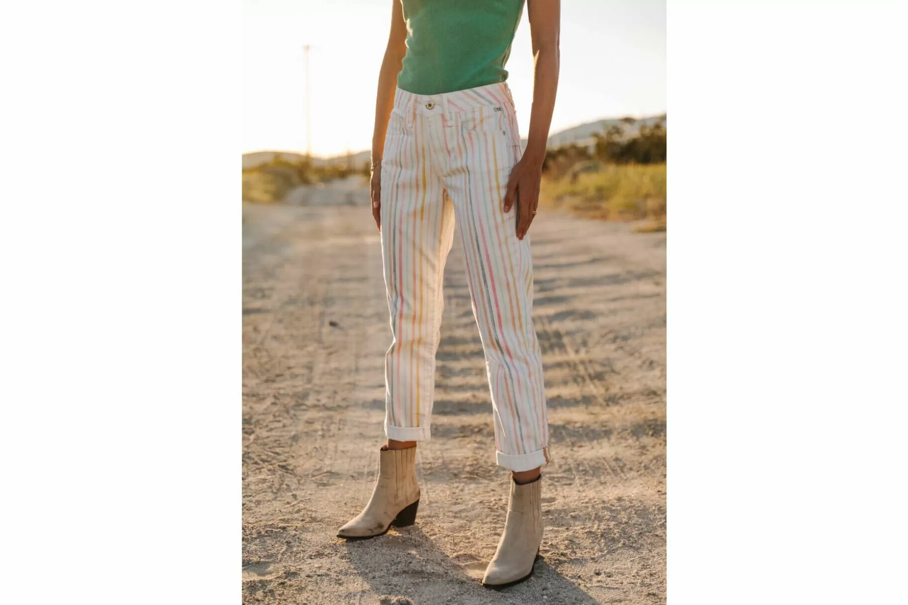 Freeman T Porter Timea Tulum Boyfriend Pants Woman, Original Discount