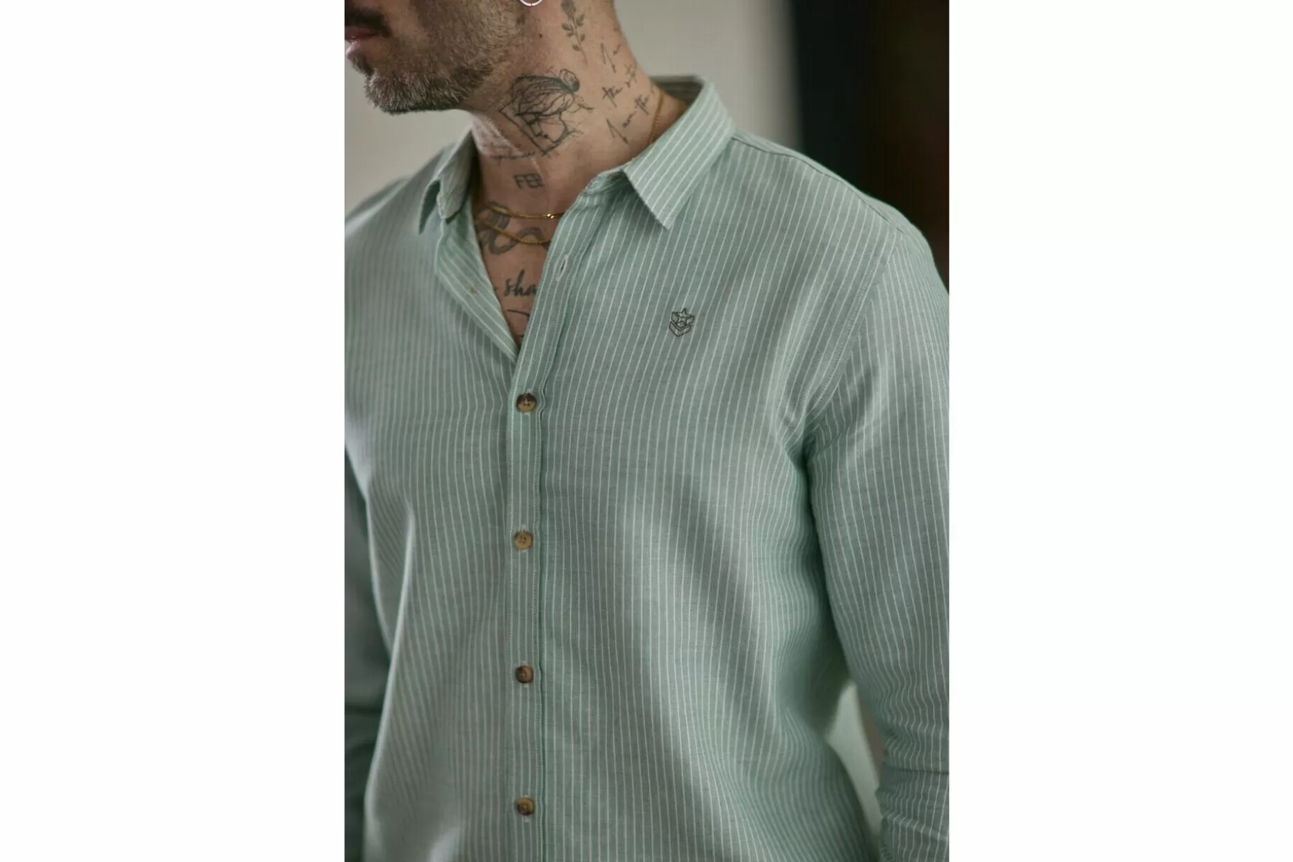 Freeman T Porter Yoris Tokka Slim Fit Shirt Man, Lily Pad Shop