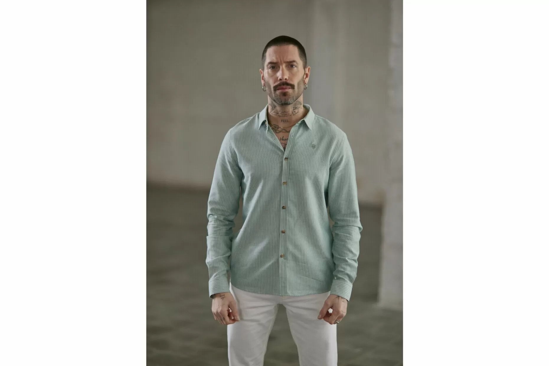 Freeman T Porter Yoris Tokka Slim Fit Shirt Man, Lily Pad Shop